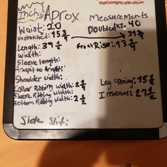 Coach Womens Peach Orange White Jogger Sweatpants Deadstock NWOT - Picture 11 of 12